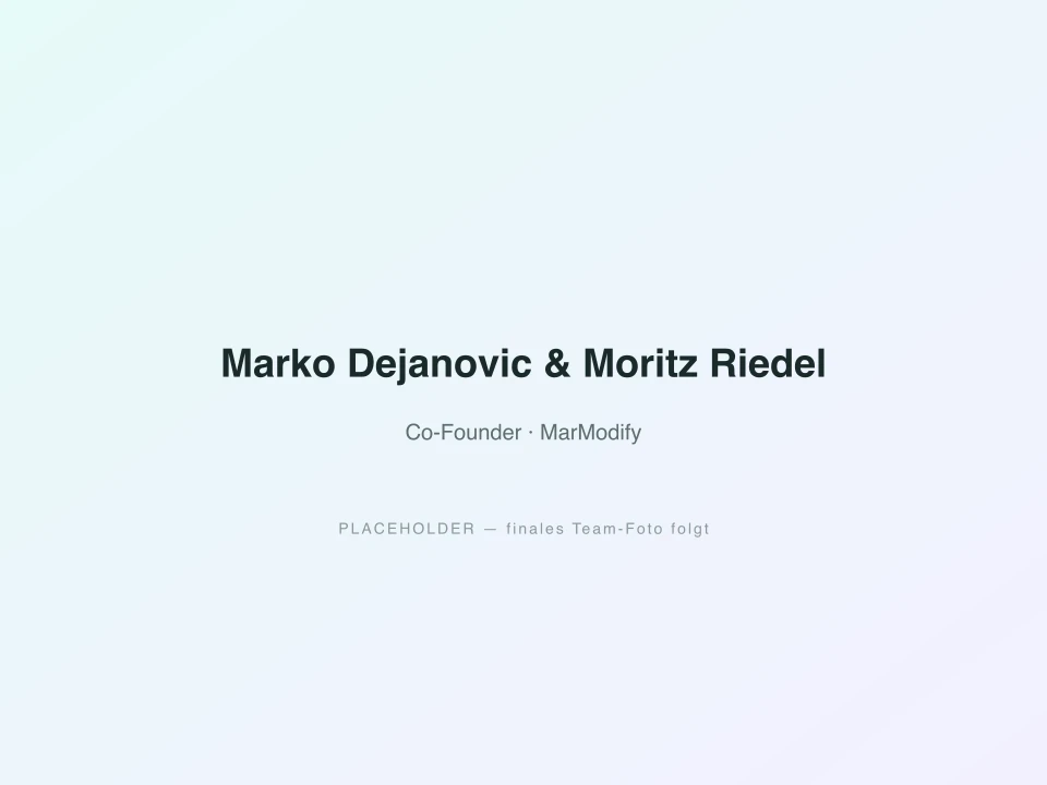 Marko und Moritz von MarModify